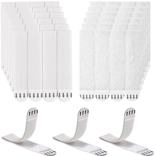 PICTURE HANGING STRIPS SELF ADHESIVE WATERPROOF WITHOUT NAILS 24 PAIRS Brand no brand