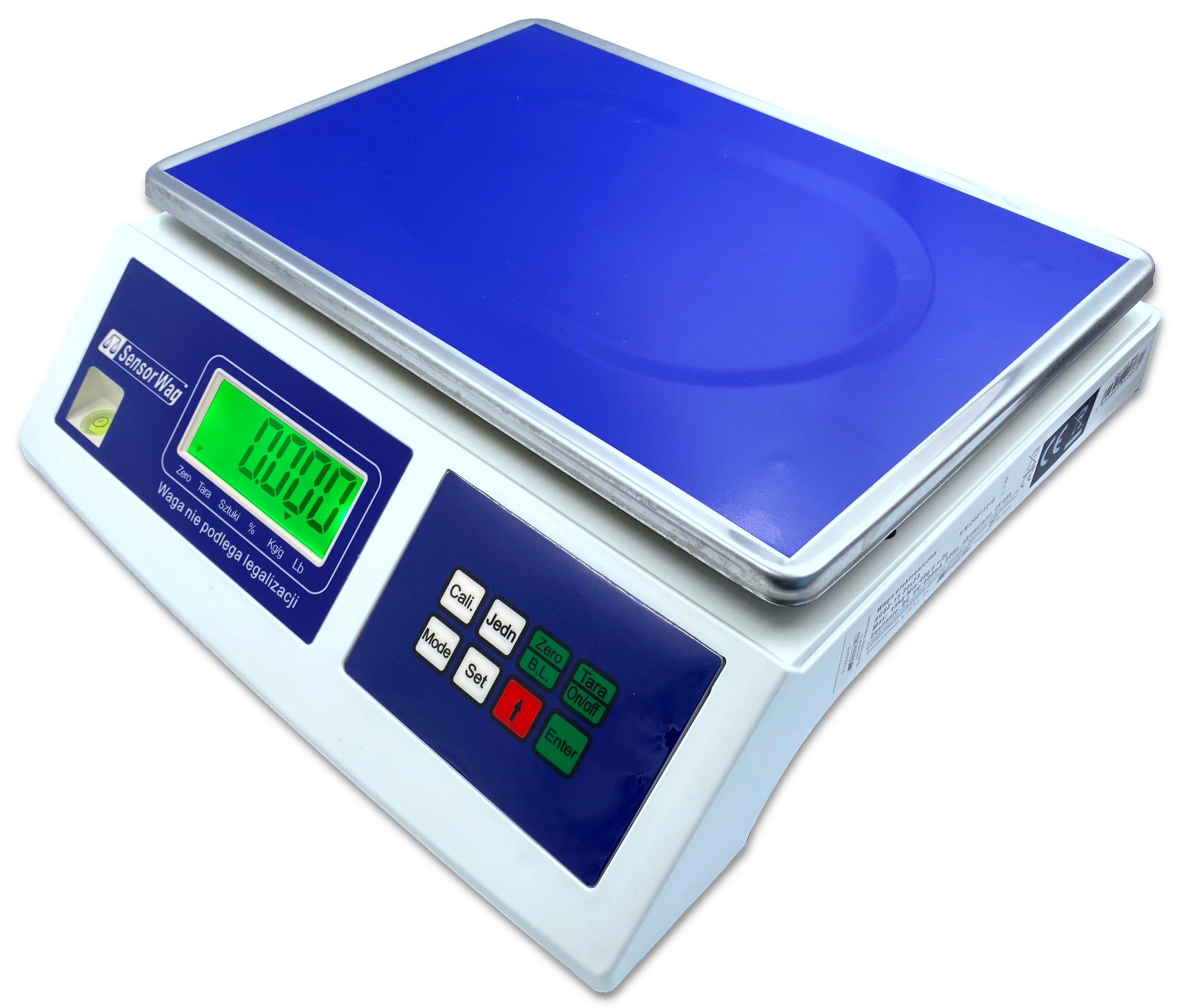 PIECE COUNTING SCALE UP TO 30KG 23x34CM SHOP FOR LCD SHOP MUSHROOMS Brand Sensorwag