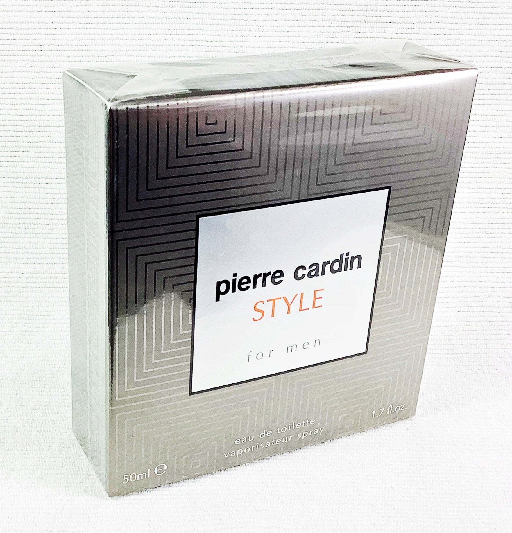 PIERRE CARDIN STYLE 50 ML EAU DE TOILETTE UNIQUE Packaging status original