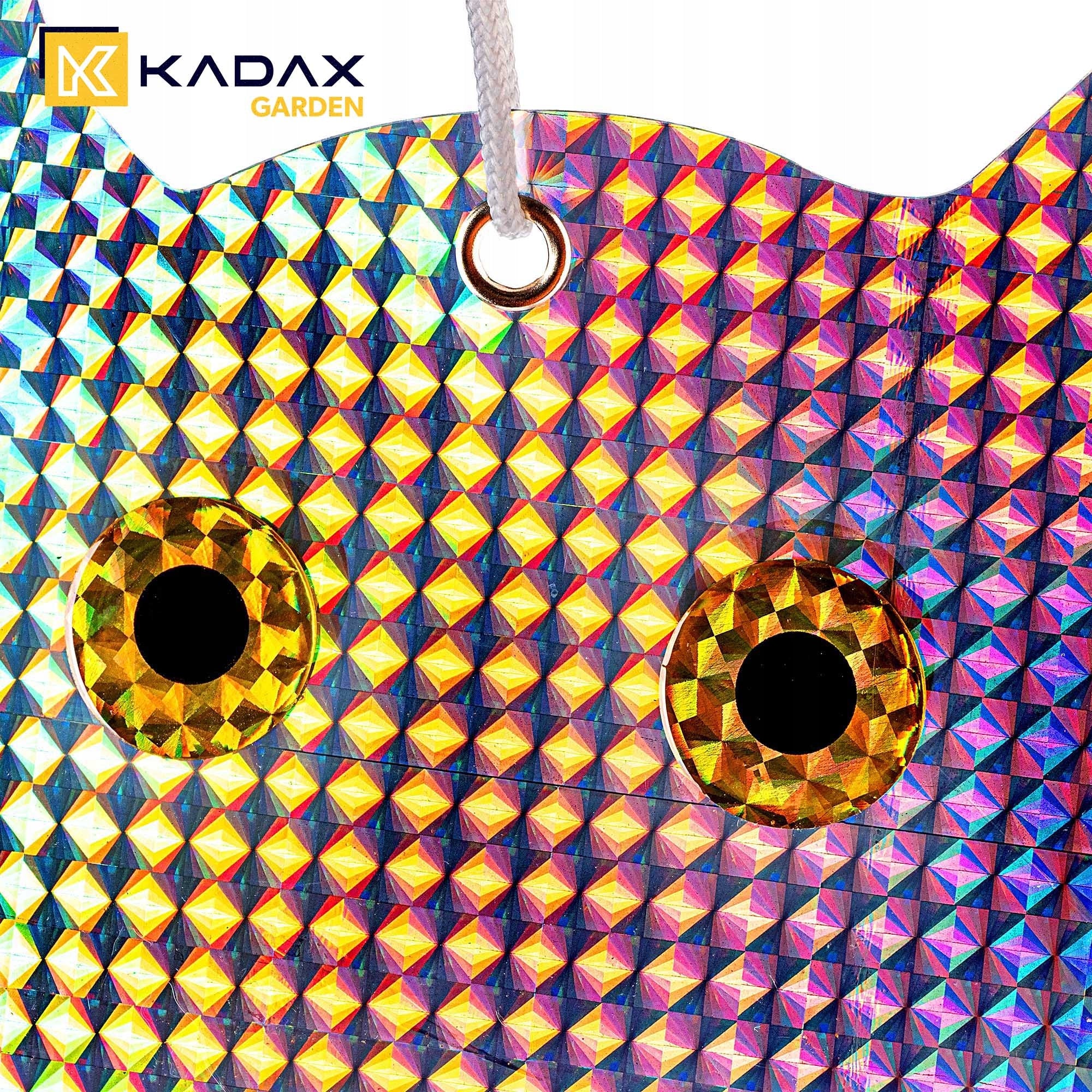 PIGEON REPELLENT STARLINGS BIRD REFLECTIVE STANDING OWL HOLOGRAM 3 PACK Manufacturer code K11328