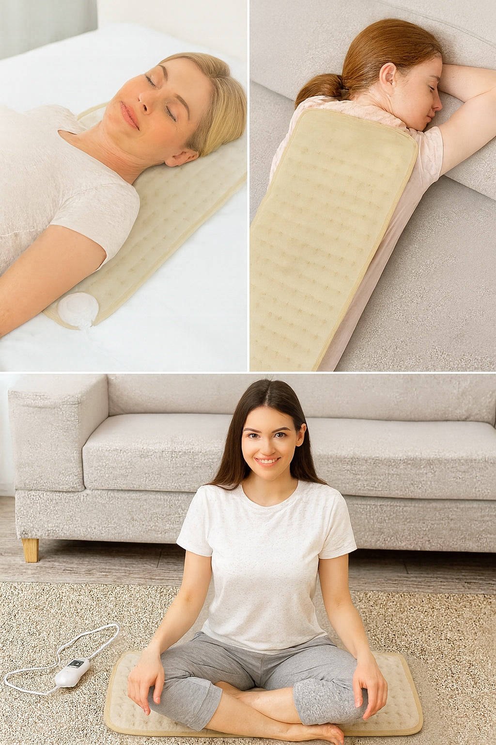 PILLOW ELECTRIC heating mat 60 x 30 100W Medical device no