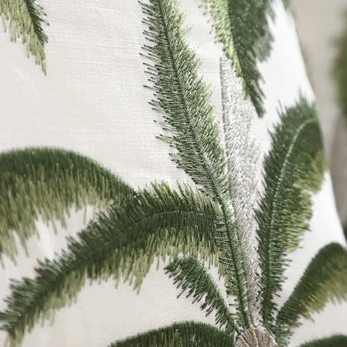 PILLOWCASES COTTON EMBROIDERY TROPICAL PALM TREES 45X45 CM SET OF 2 Manufacturer code SWC5908201204843