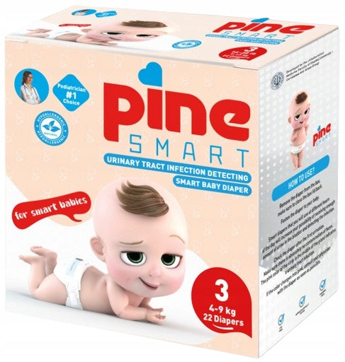 PINE SMART BABY diapers for children 3 MIDI 22 pieces