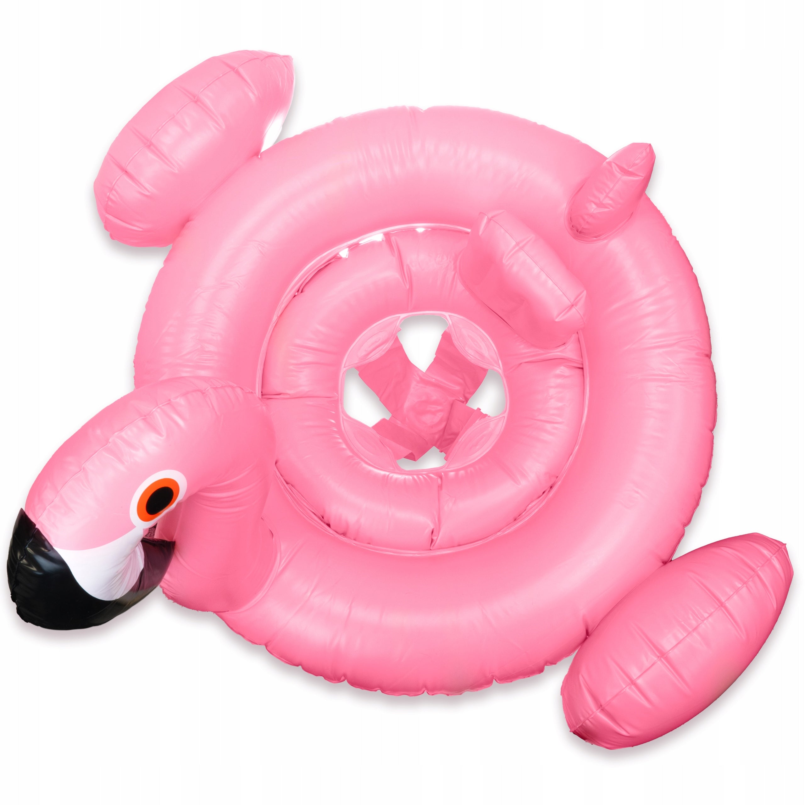 PINK FLAMINGO INFLATABLE SWIMMING WHEEL FOR CHILDREN'S POOL WITH SEAT EAN (GTIN) 5903760495688
