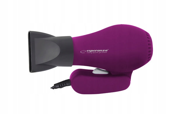 PINK HAIR DRYER PROFESSIONAL STRONG 750W FOLDING + CONCENTRATOR Packaging status original