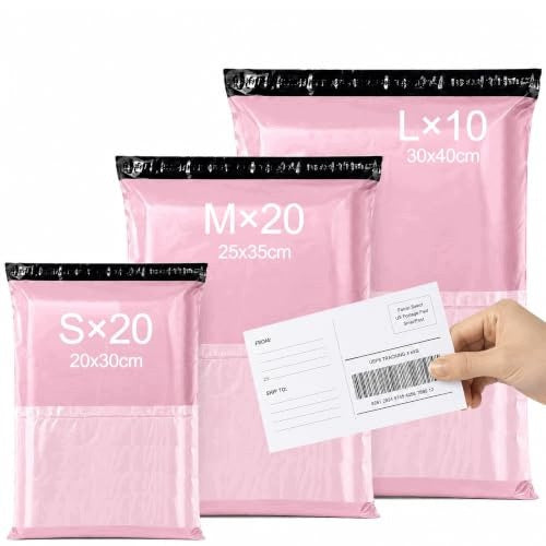 PINK SHIPPING BAGS FOR PACKING 50PCS S M L SHIPPING BAGS Brand no brand
