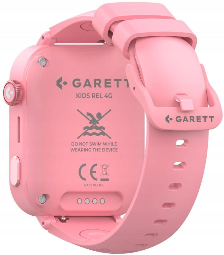 PINK SMARTWATCH FOR GIRLS GARETT KIDS REL 4G WITH LOCATOR Manufacturer code KIDS REL 4G