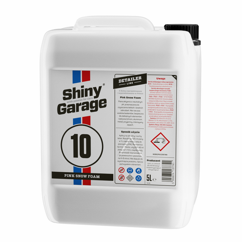 PINK SNOW FOAM 1L ACTIVE FOAM WITH NEUTRA LYNA pH, WELL HOME Manufacturer Shiny Garage