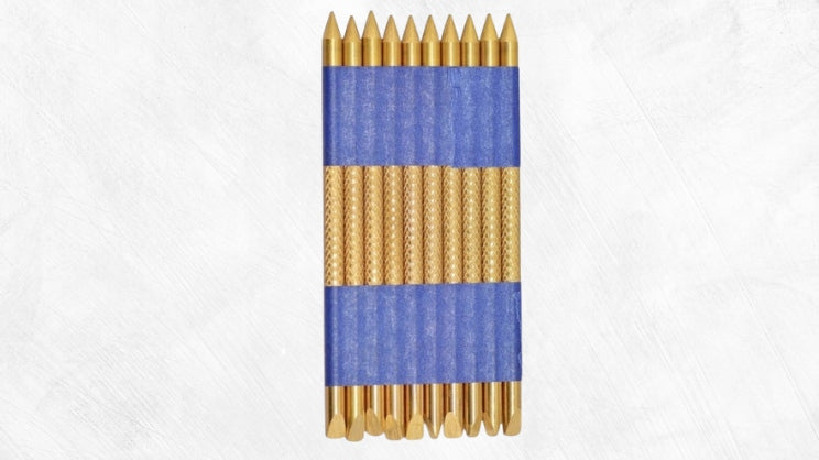 Masažuoklis Acus Med Pin Progress Pinopresura 12 cm, 10 vnt. + dėklas
