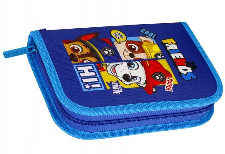 Starpak Federmäppchen mit Zubehör für Kinder, blau