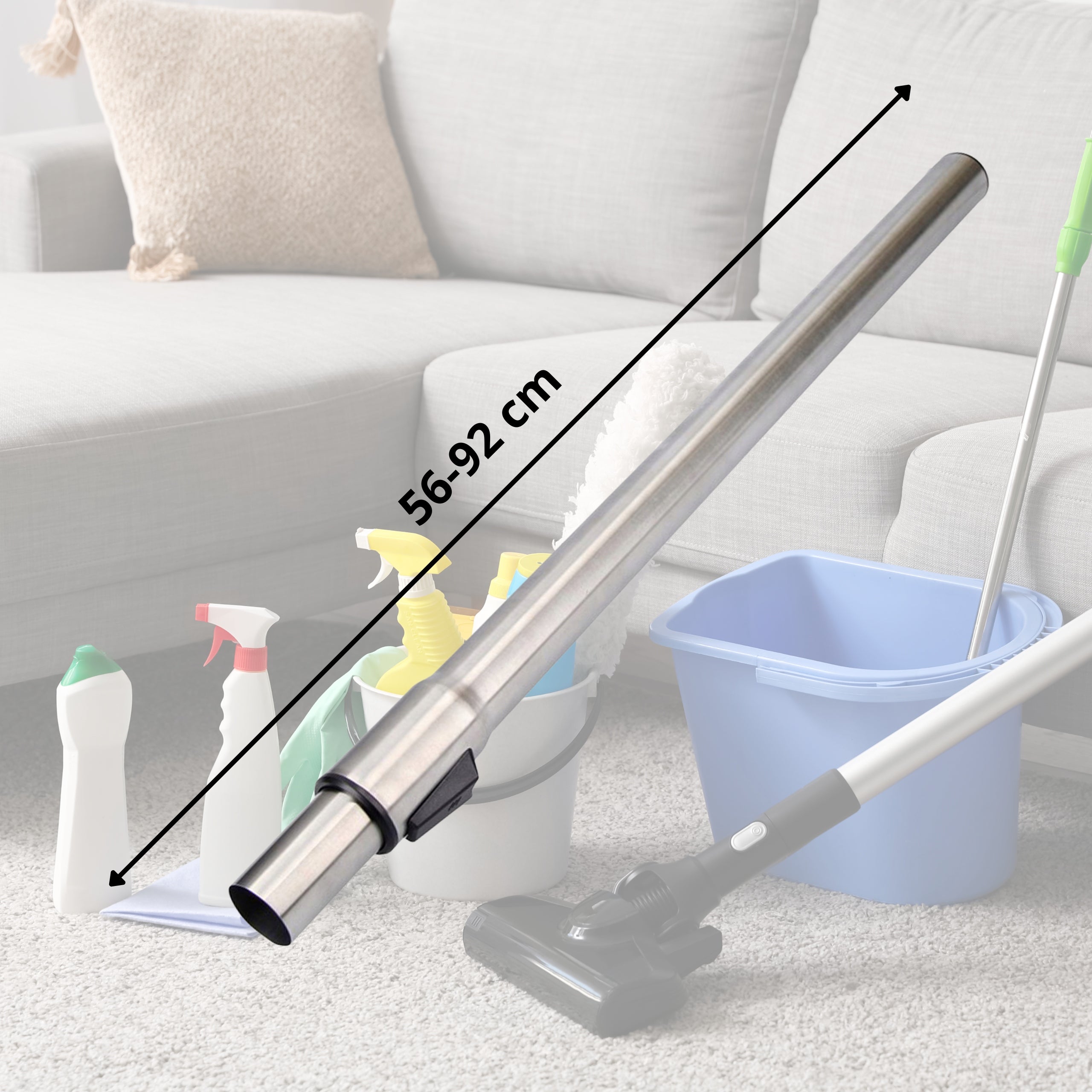 PIPE FOR VACUUM CLEANER ZELMER ALL MODELS / ELECTROLUX EASYGO CLEAN 32mm Manufacturer code ASH-3228