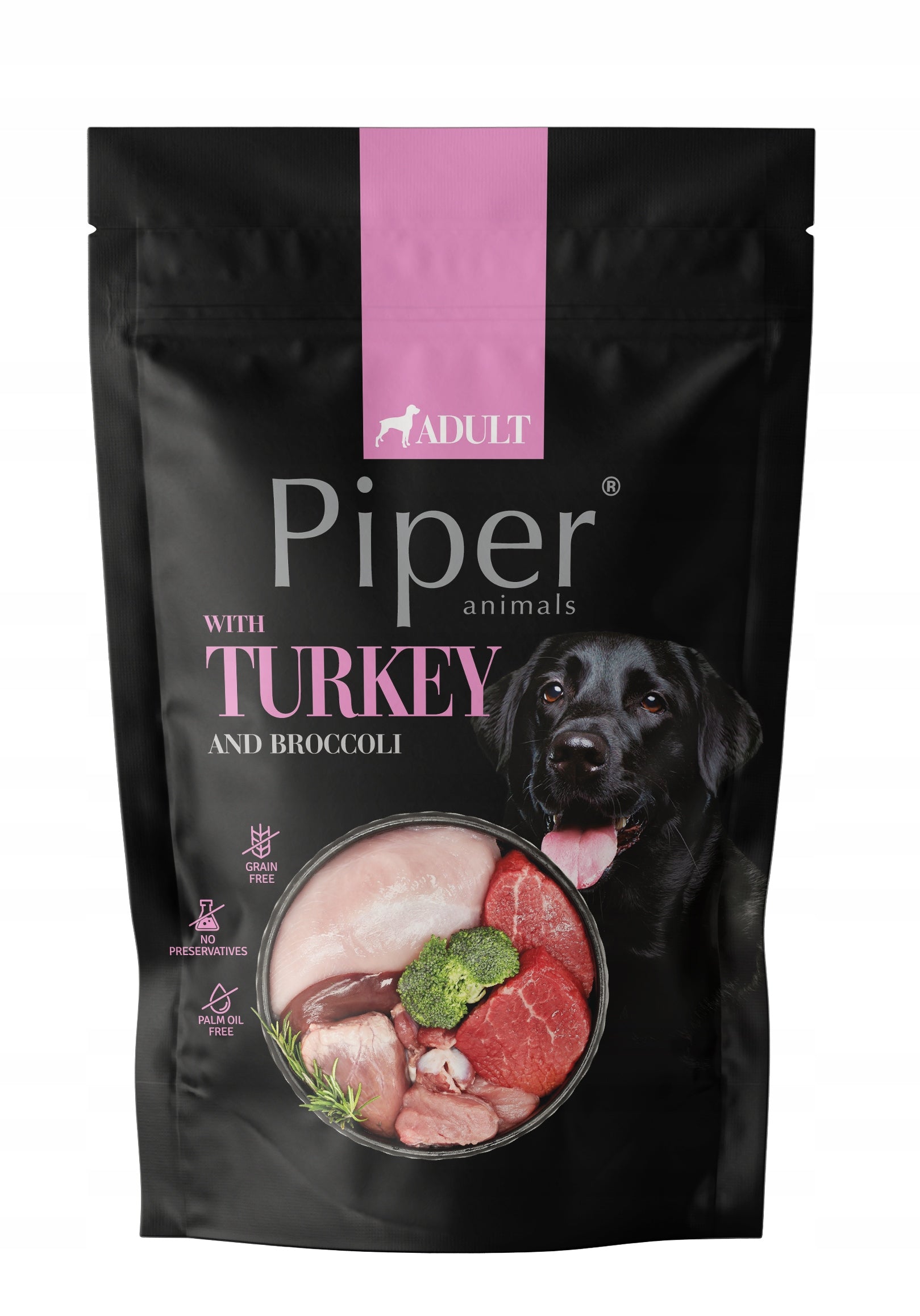 PIPER Food DOG Wet TURKEY With Broccoli 10x500g Manufacturer code 5902921307327