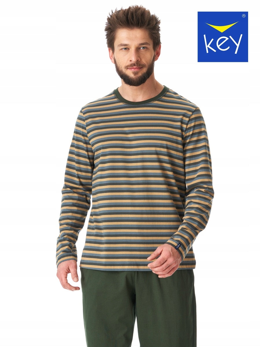 Pižama vyrams 5904765665458, žalia