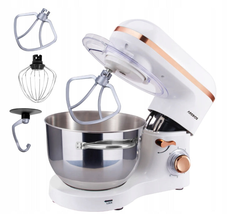 PLANETARY FOOD PROCESSOR 1500W 6L DOUGH MIXER STRONG