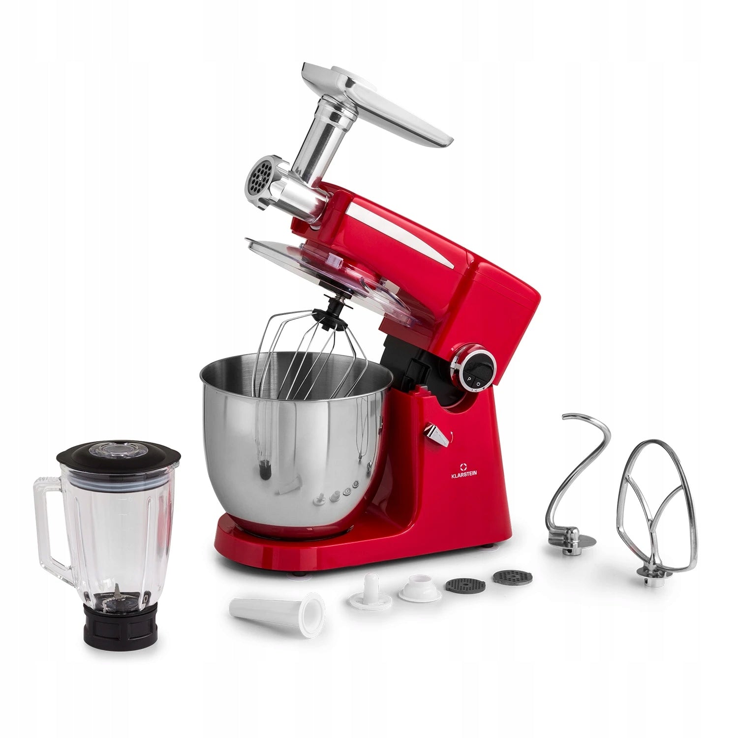 PLANETARY FOOD PROCESSOR 5L MEAT GRINDER BLENDER RED Brand Klarstein