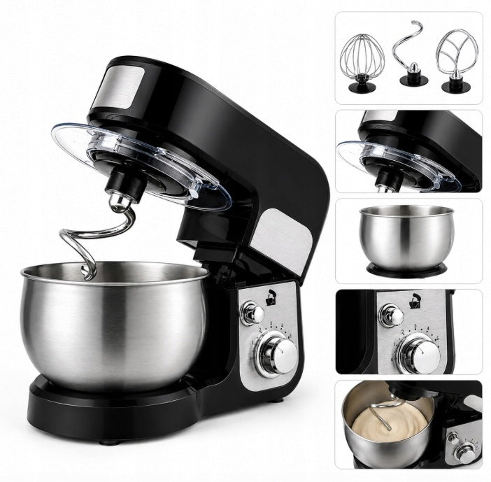 PLANETARY FOOD PROCESSOR BOWL 3L MULTIFUNCTIONAL MIXER 3in1 700W STIRRERS