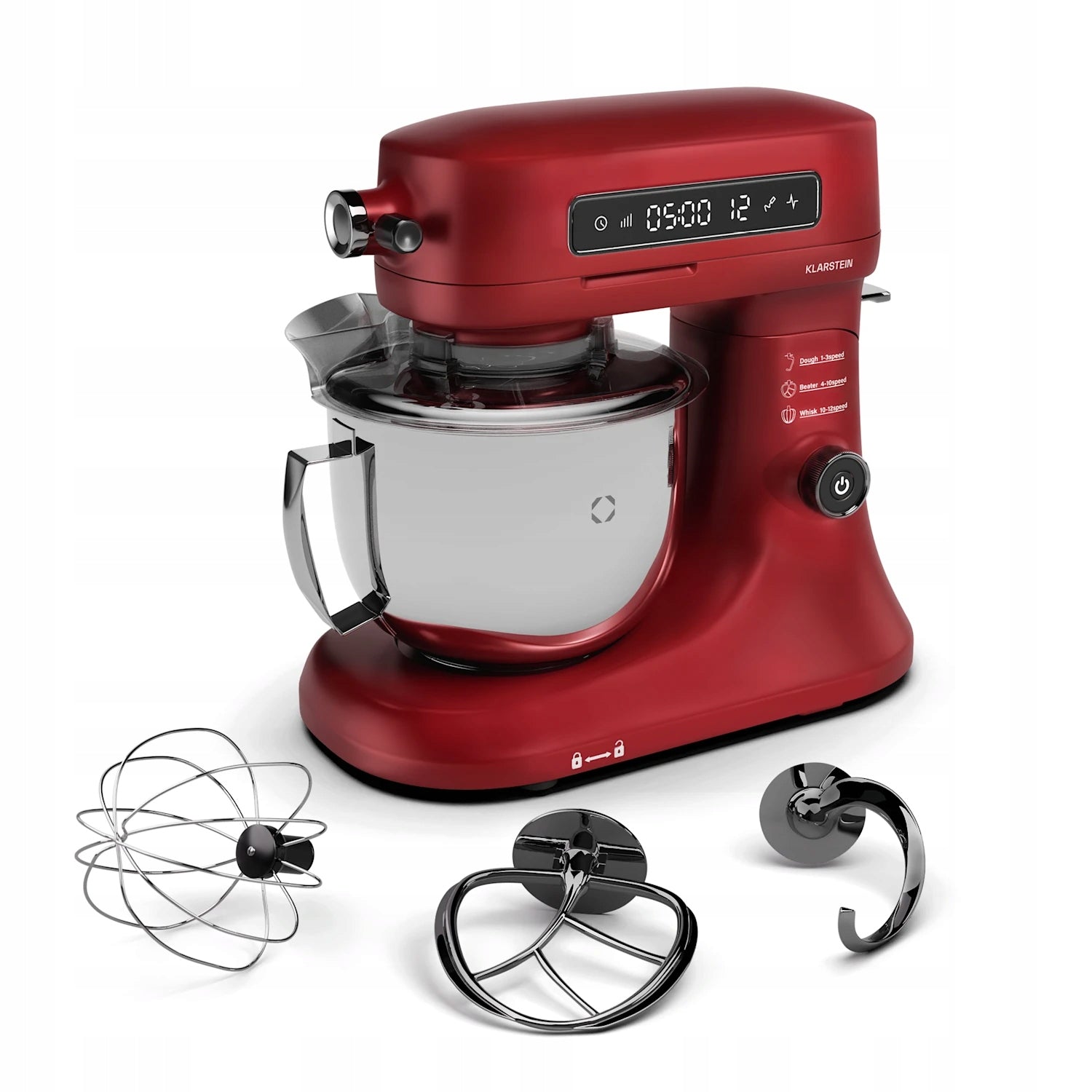 PLANETARY FOOD PROCESSOR KLARSTEIN CHIARA 1600W MULTIFUNCTIONAL BOWL 5L Power rating 1600 W