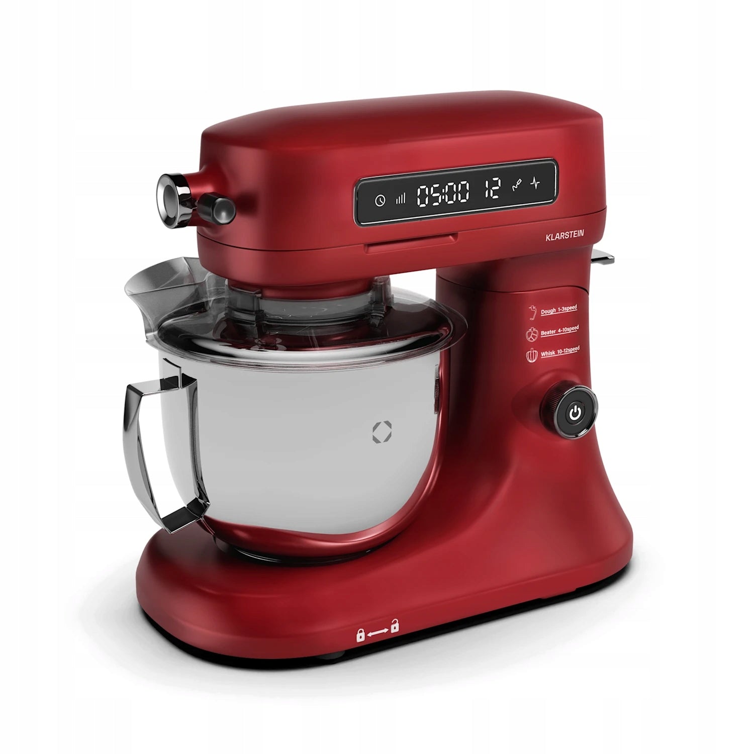 PLANETARY FOOD PROCESSOR KLARSTEIN CHIARA 1600W MULTIFUNCTIONAL BOWL 5L