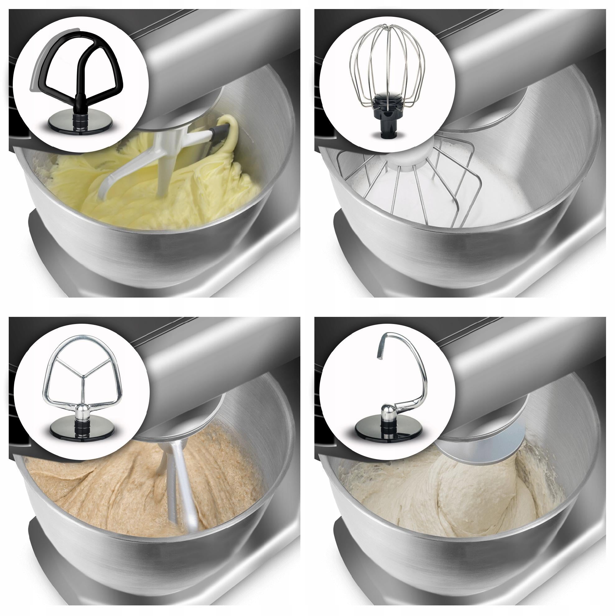 PLANETARY FOOD PROCESSOR MIXER PREMIUM LINE POWERFUL 1200W 6,5L TURBOTRONIC EAN (GTIN) 4260563031231