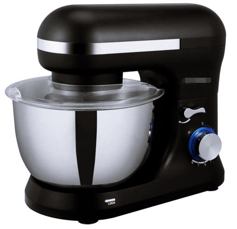 PLANETARY FOOD PROCESSOR POWERFUL 4,5L MULTIFUNCTIONAL DOUGH MIXER BLACK Brand no brand