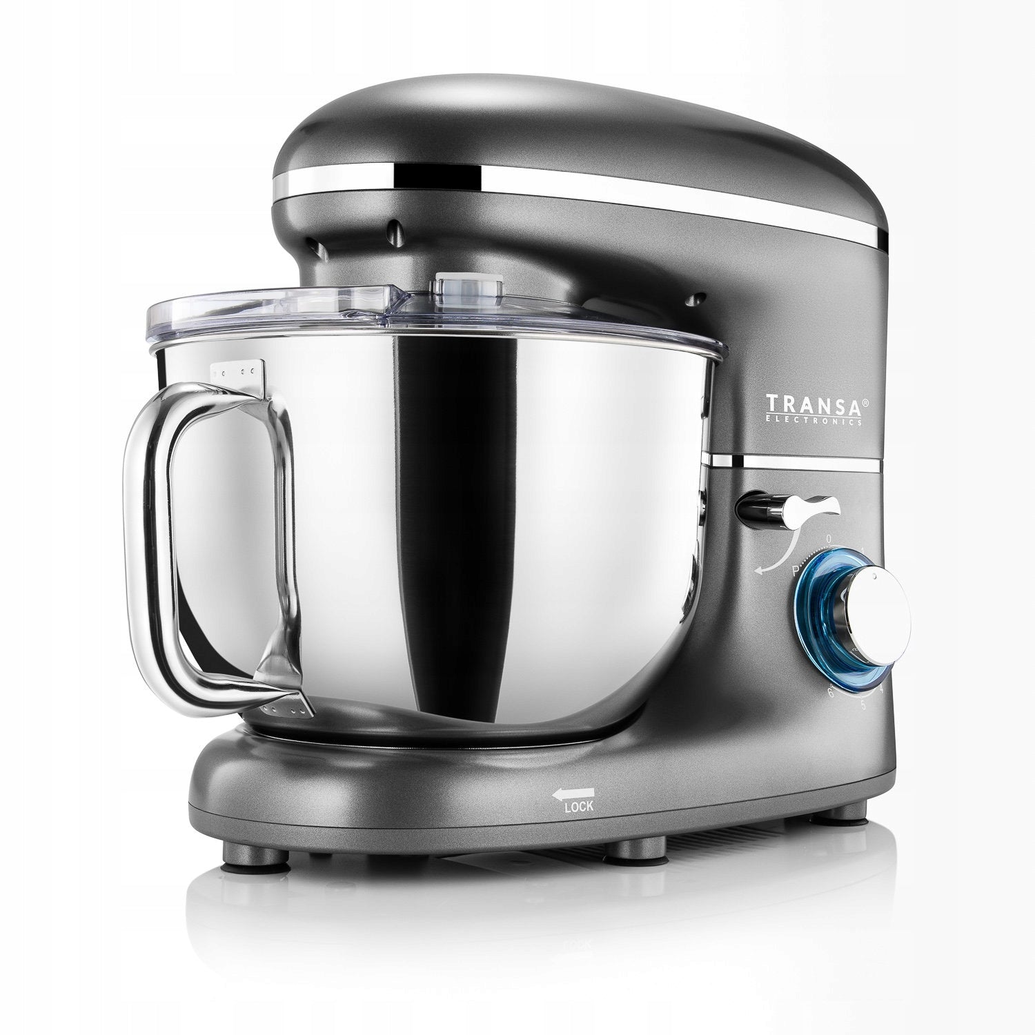 PLANETARY FOOD PROCESSOR WITH BOWL MIXER GrayChef 3 MIXERS 6L HIGH POWER Manufacturer code TE-23