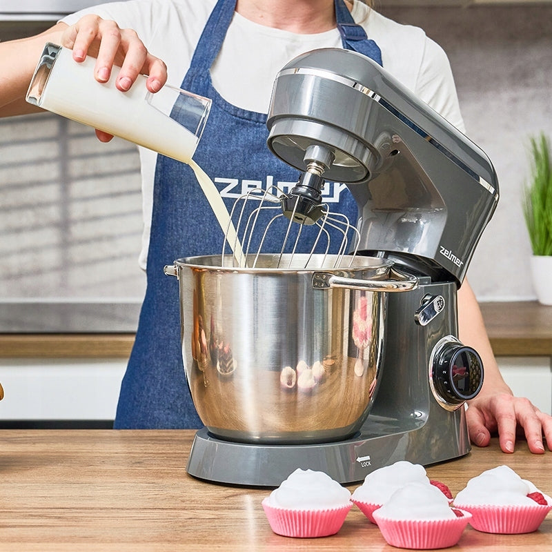 PLANETARY FOOD PROCESSOR ZELMER MULTIFUNCTION MIXER 3 MIXERS 5L 1300W Manufacturer code 70305754P