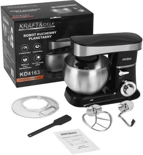 PLANETARY MIXER 6L 2500W AKCESORIA Packaging status original