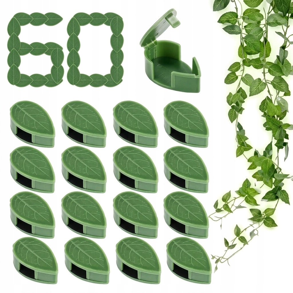 PLANT CLIPS CLASPS FOR FIXING CABLE CREEPERS CLIPS WALLS 60 PCS