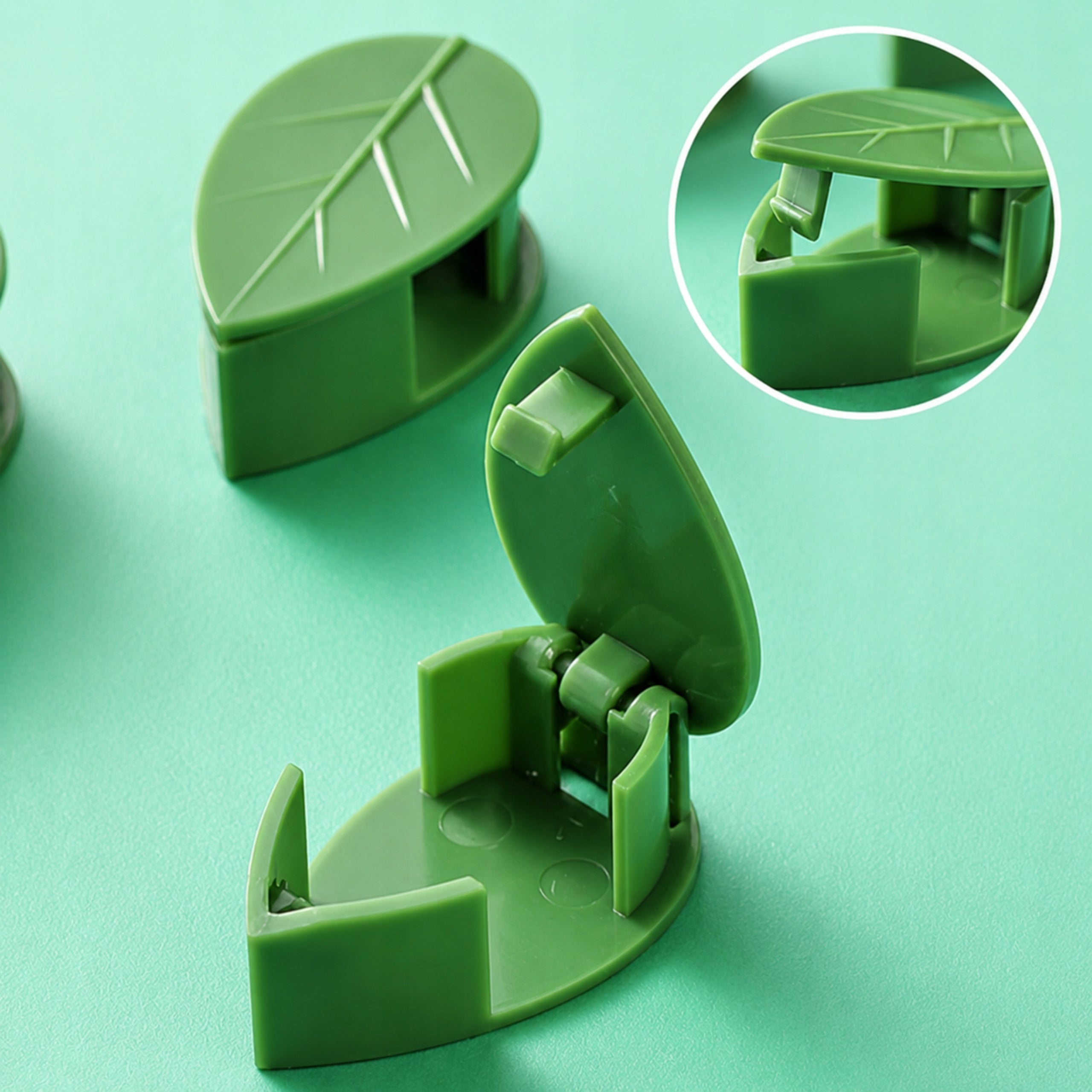 PLANT CLIPS CLIMBING CLASP CABLE HOLDERS SELF ADHESIVE 25 PCS Product height 1.9 cm