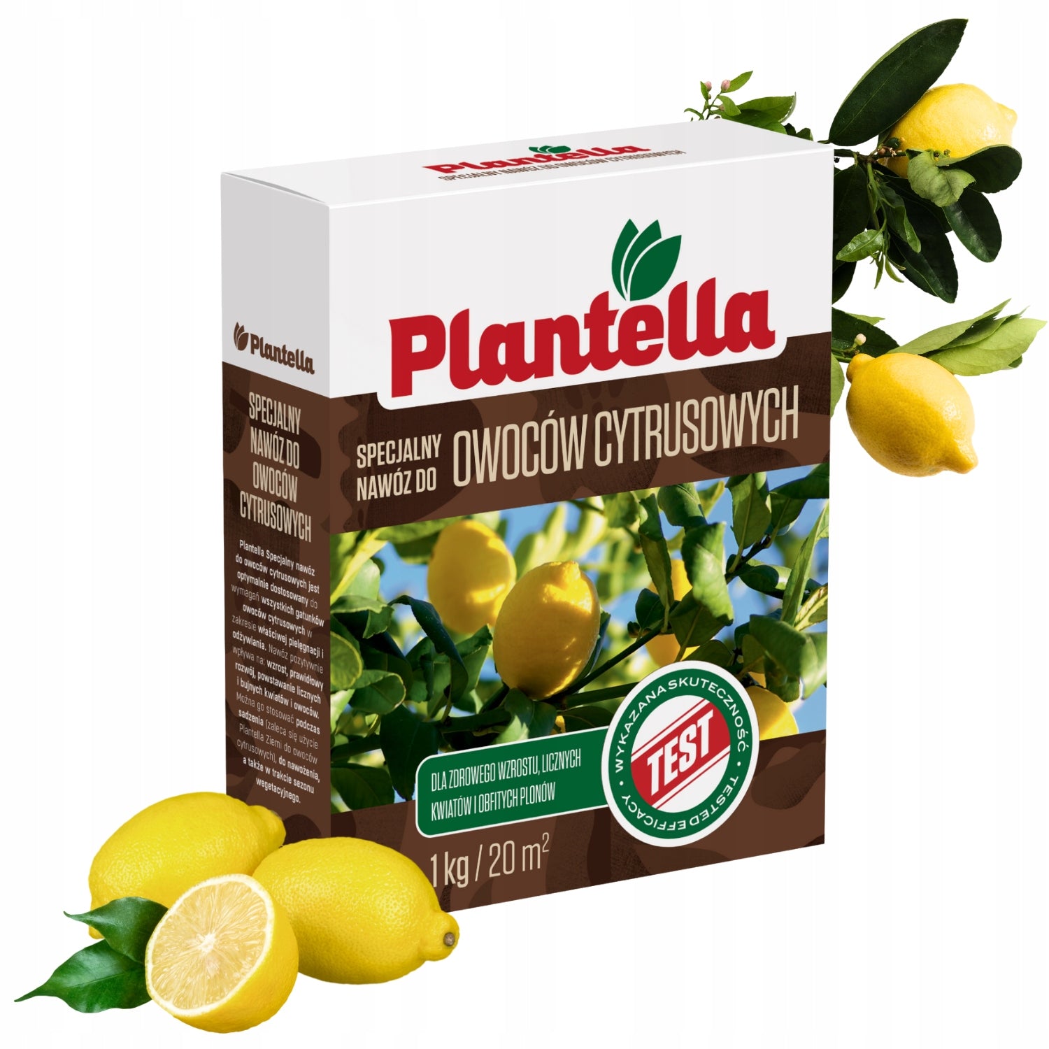 PLANTELLA Citrus fertilizer lemon orange mandarin granules 1kg