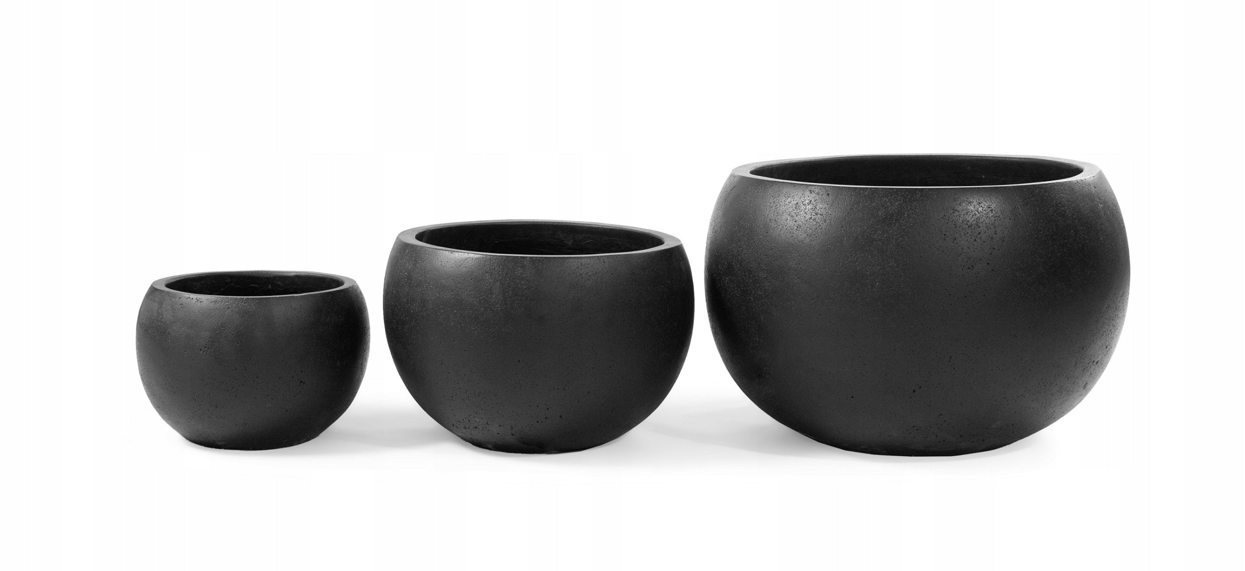 PLANTER LARGE GARDEN TILOS 38x55 WHITE BLACK CERAMIC HIT FROST-RESISTANT Brand no brand
