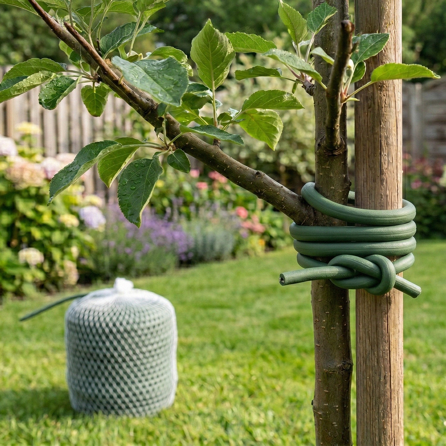 PLANTING HOSE FOR FIXING PLANTS FOR LIGATING TREES 3,9MM X 30M Packaging status original