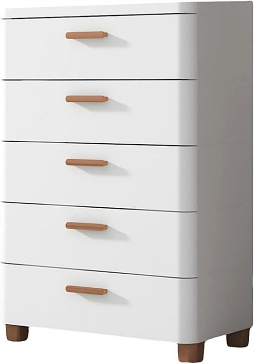 PLASTIC CONTAINER BOOKCASE TOY BASKET DRAWER CABINET 5 SHELVES