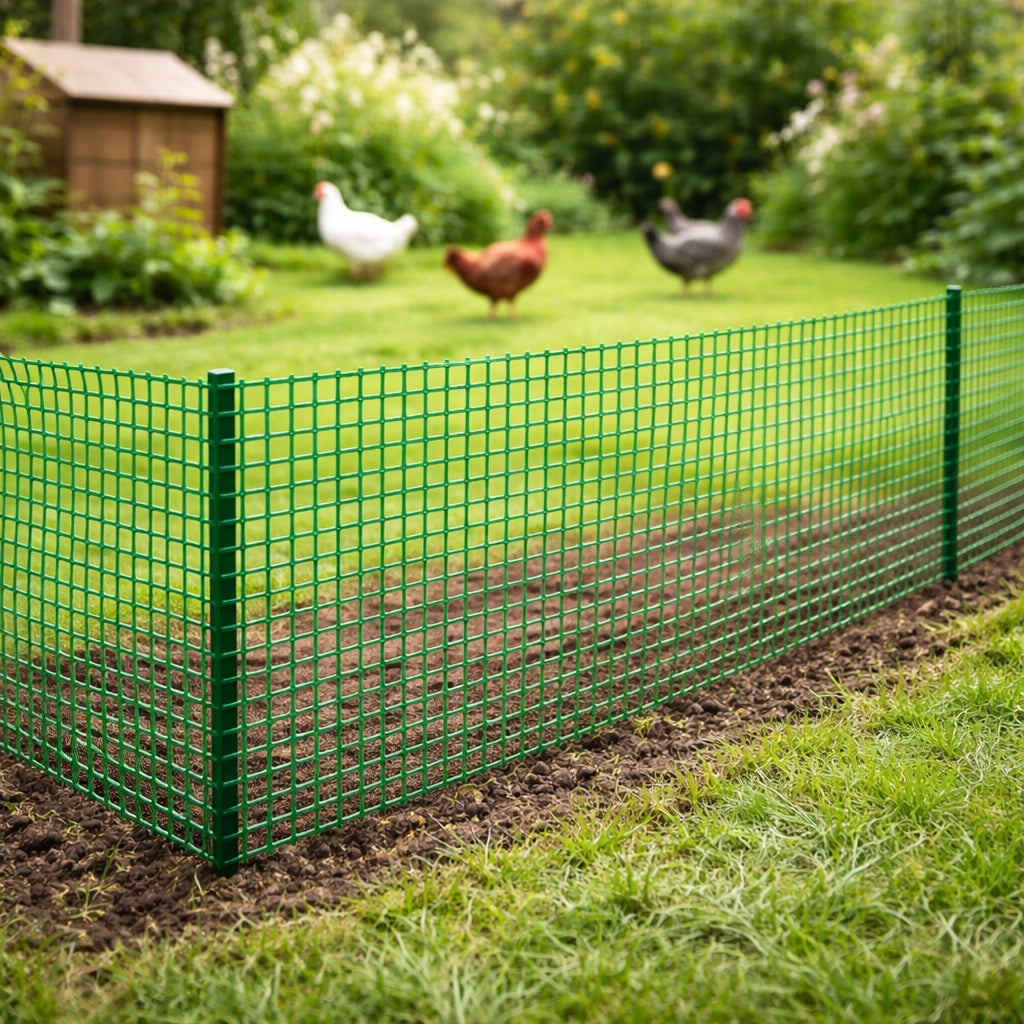 PLASTIC FENCE MESH PVC CONSTRUCTION DISCOUNT REINFORCED 1,5x50m Kind mesh