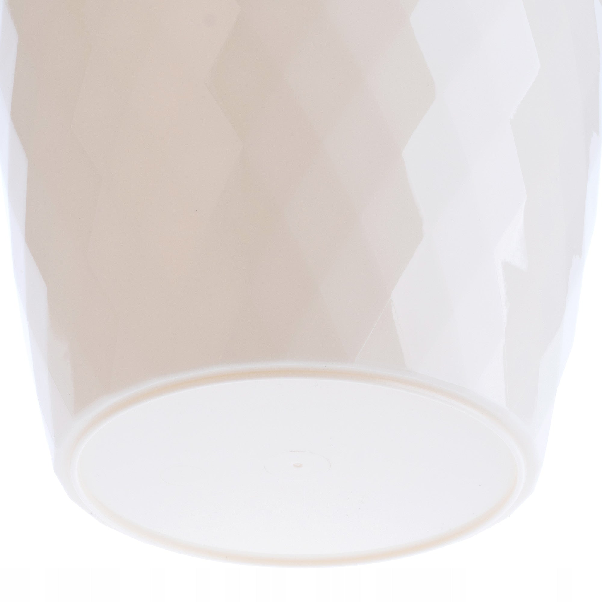 PLASTIC FLOWER POT WITH STAND FLOWER POT COVER 18cm CREAM KADAX Material synthetic material