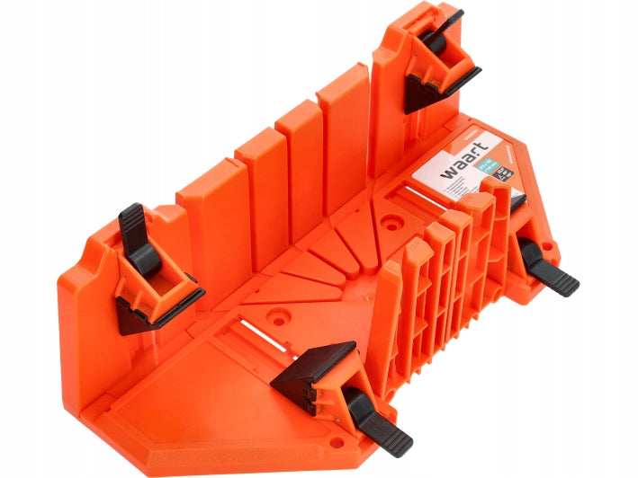 PLASTIC PUNCH BOX WITH CLAMPS ADJUSTABLE CUTTING TROUGH EAN (GTIN) 5904198063678
