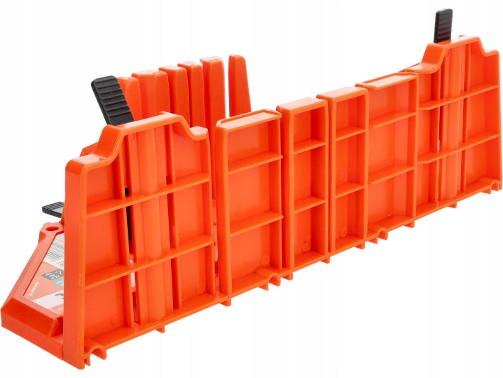 PLASTIC PUNCH BOX WITH CLAMPS ADJUSTABLE CUTTING TROUGH Material of manufacture plastic