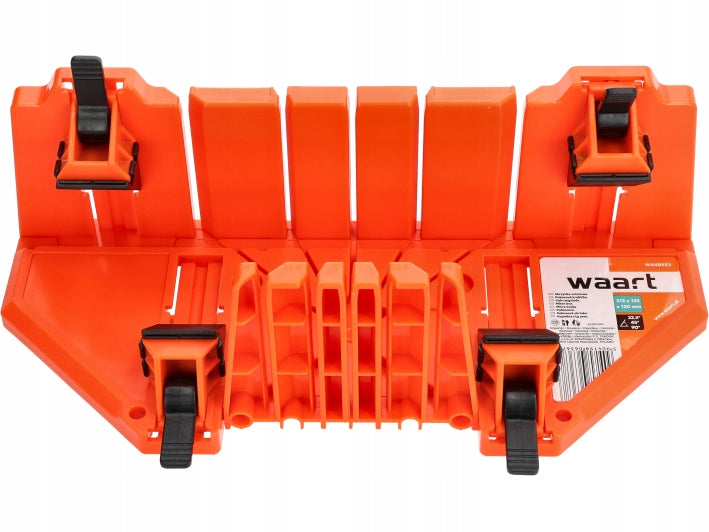 PLASTIC PUNCH BOX WITH CLAMPS ADJUSTABLE CUTTING TROUGH