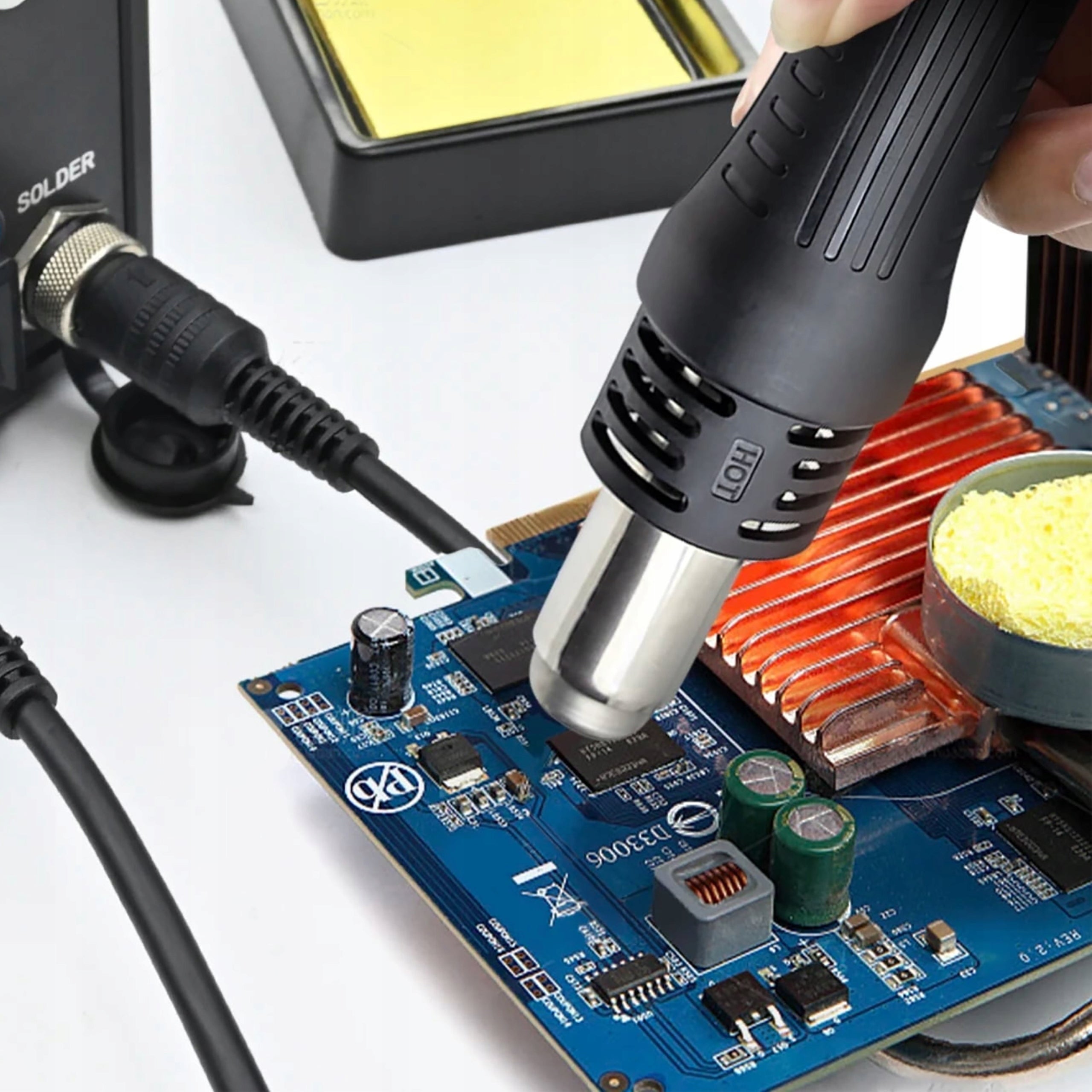 PLASTIC WELDING MACHINE KIT SOLDERING STATION PLASTIC WELDING MACHINE 0,5 BINDERS EAN (GTIN) 5907190107241