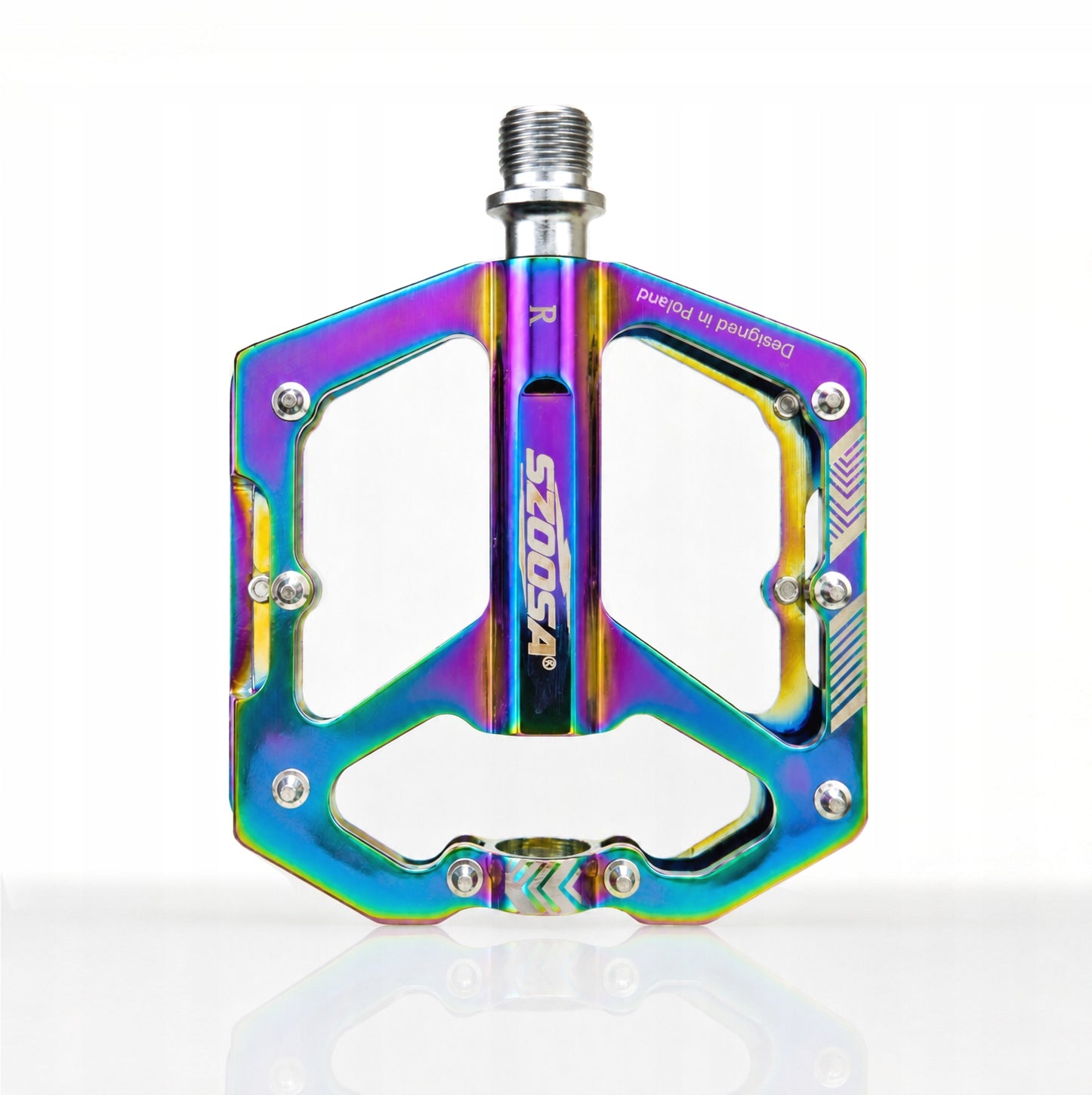 PLATFORM ALUMINUM Pedals 3 Machine BEARINGS Lightweight Bicycle MTB DH Packaging status original