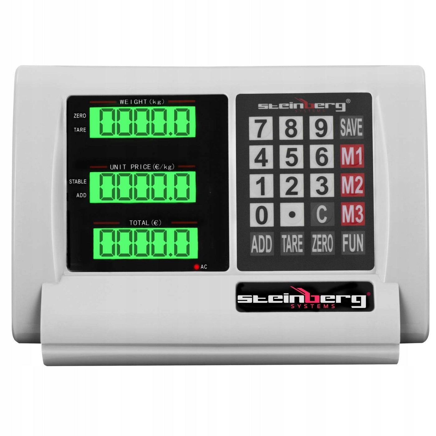 PLATFORM STORAGE SCALE 1000/0,2kg LCD 80x60cm Packaging status original