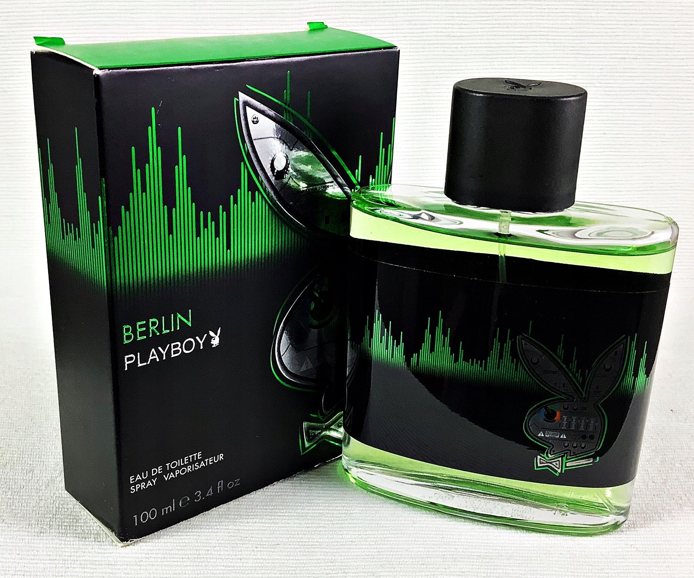 PLAYBOY BERLIN 100 ML EAU DE TOILETTE UNIQUE Packaging status original