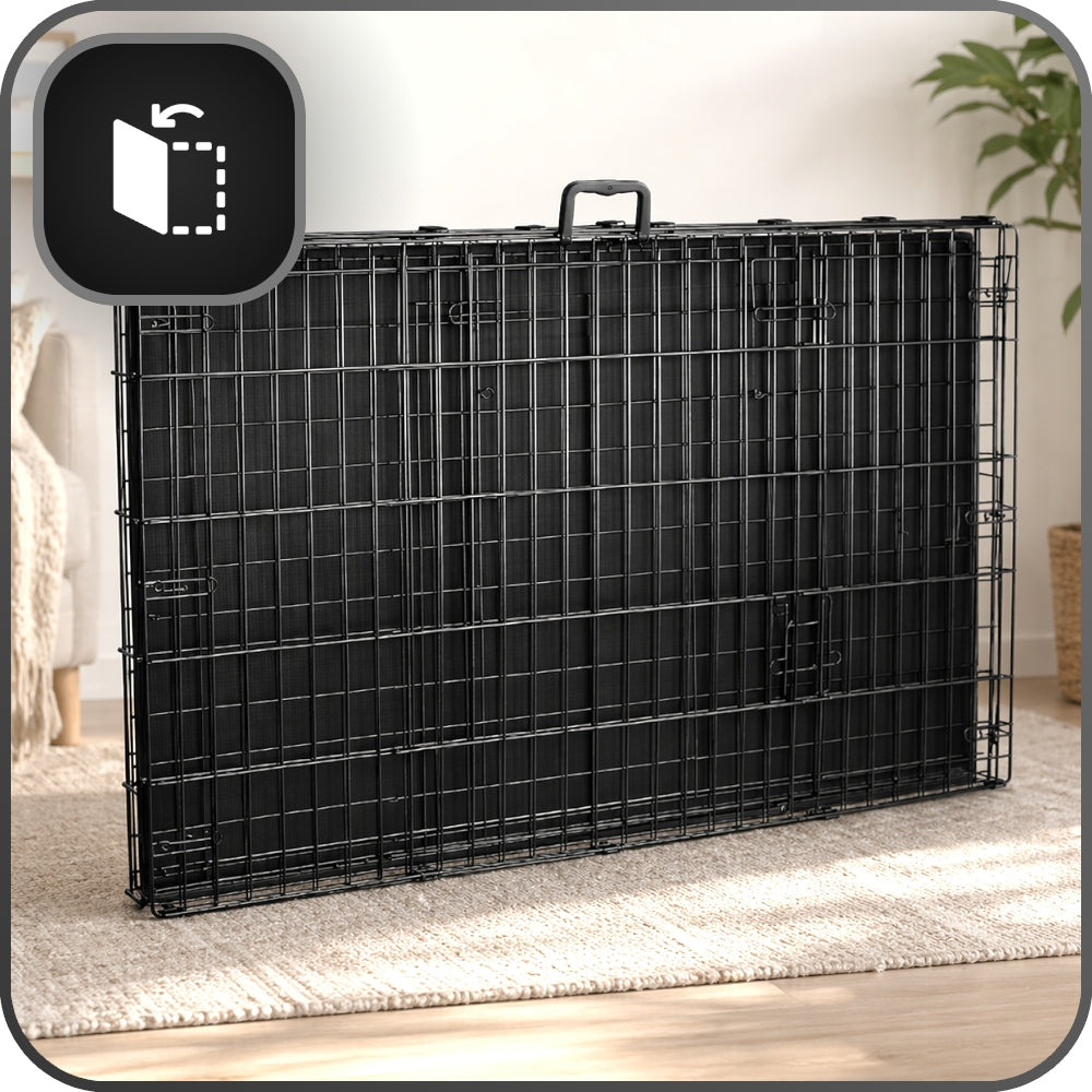 PLAYPEN CAGE DOG TRANSPORTER LARGE 107x71x77,5cm METAL FOLDING XL Trade name KLATKA TRANSPORTER DLA PSA KOTA XL KANZA