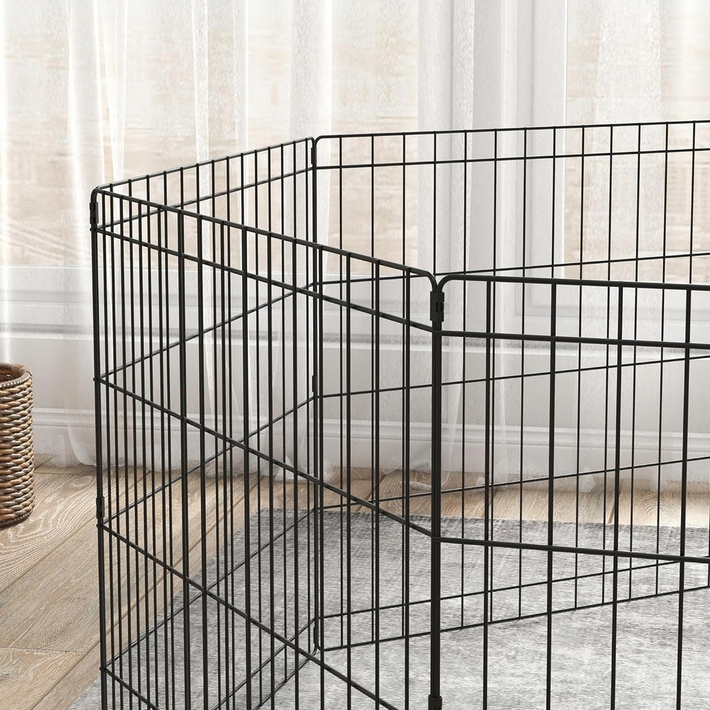 PLAYPEN CAGE MODULAR CAT ENCLOSURE RABBIT ANIMALS 8 PANELS 60CM Manufacturer code 4536