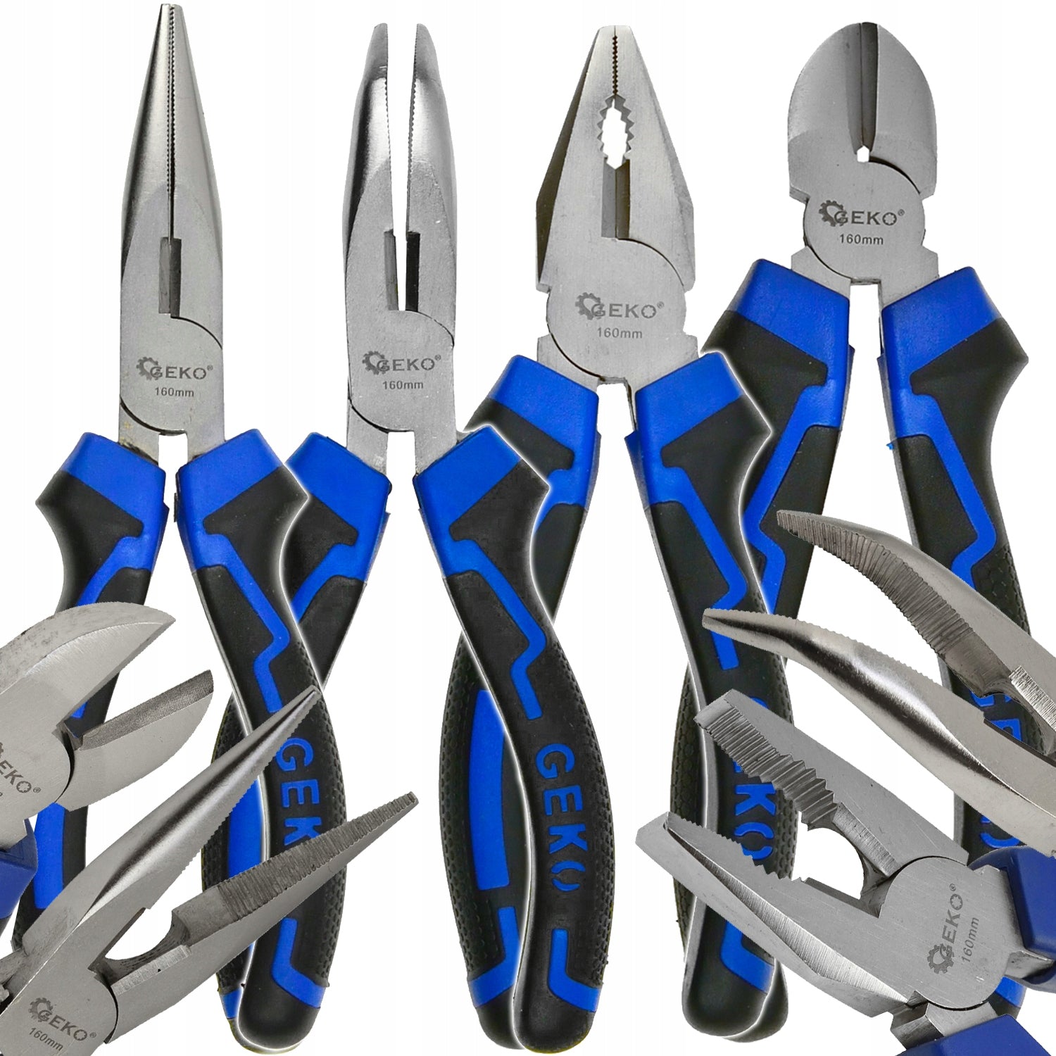 PLIERS CLIPPERS FORCEPS ADJUSTABLE ELONGATED SET OF PLIERS