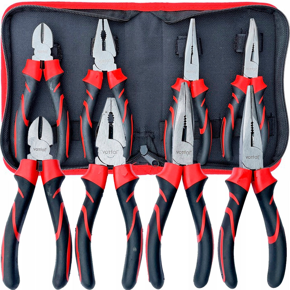 PLIERS CLIPPERS FORCEPS ADJUSTABLE SET OF PLIERS CASE