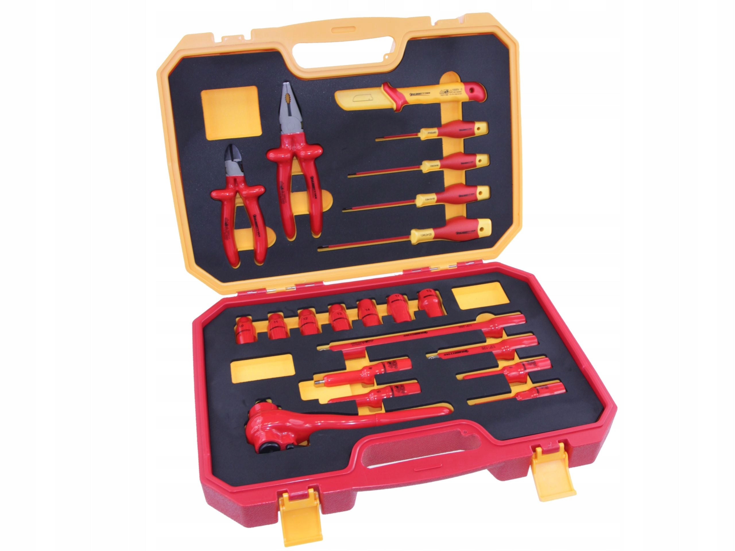 PLIERS FOR ELECTRICIAN - INSULATED TOOLS 1000V EAN (GTIN) 5906745602125
