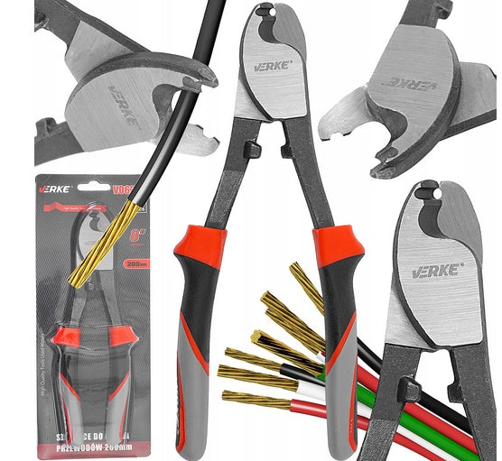 PLIERS SHEARS FOR CUTTING CABLE WIRES 200 MM