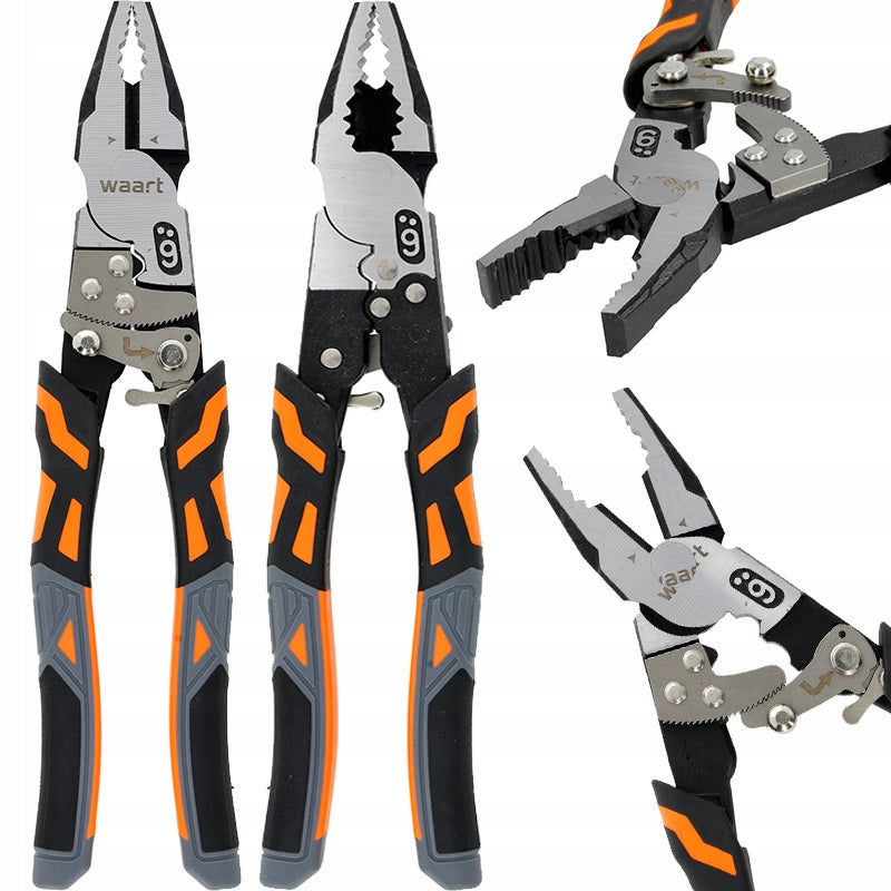 PLIERS, UNIVERSAL PLIERS, MULTIFUNCTIONAL WITH LOCK, 225 m CR-V TPR