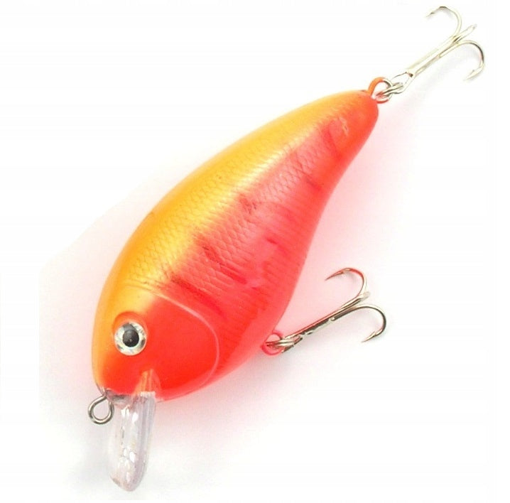 PLUS UV WOBBLER - BOB 7.5cm / 15g / 0.2-1.2m FLOATING CRANKBAIT WITH RATTLE DS80 - RED